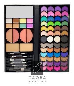 Combo Makeup Set Brochas + Paleta + Esponjas Ideal Regalo - comprar online