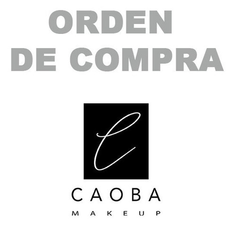 Orden De Compra Caobamakeup Maquillaje