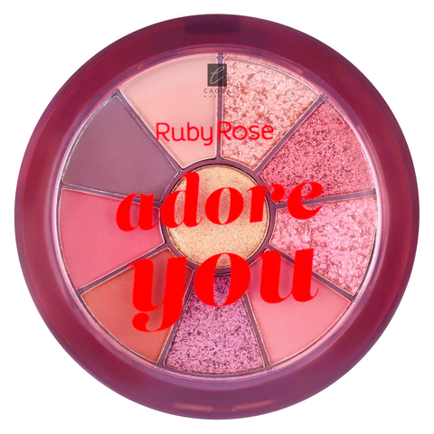 Paleta De 10 Sombras Adore You Ruby Rose