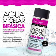 AGUA MICELAR BIFASICA HIPOALERGENICA JACTAN'S - comprar online