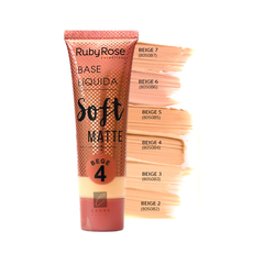 Base Líquida Soft Matte Ruby Rose Original Caobamakeup - tienda online