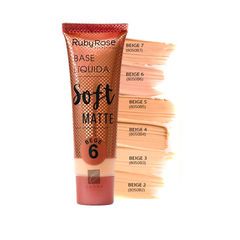 Base Líquida Soft Matte Ruby Rose Original Caobamakeup - comprar online