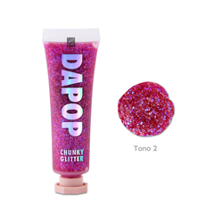 Chunky Glitter Gel Dapop Colores Pigmentados en internet