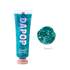 Chunky Glitter Gel Dapop Colores Pigmentados - tienda online