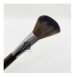 Brocha Individual Contorno Angular Mango Madera Caobamakeup - comprar online