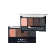 Paleta De Sombras Para Cejas + Corrector Ruby Rose Original - comprar online