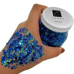 Frasco Grande Party Glitter En Gel - Azul Escamas- en internet