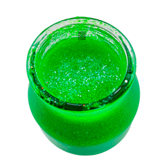Frasco Grande Party Glitter En Gel -Verde Fluo- - Caobamakeup