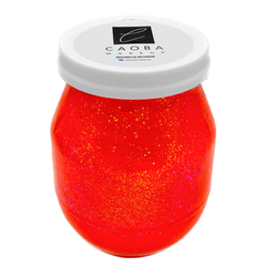 FRASCO GRANDE PARTY GLITTER EN GEL -NARANJA FLUO- - tienda online