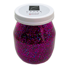 Frasco Grande Party Glitter En Gel -Violeta escamas-