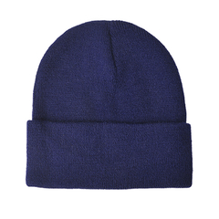 GORRO DE LANA UNISEX -AZUL MARINO-