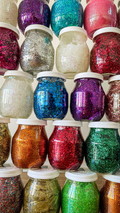 PROMO FRASCOS GLITTER X12 COLORES en internet