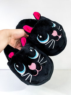 PANTUFLÓN GATITO NEGRO - comprar online