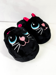 PANTUFLÓN GATITO NEGRO