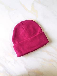 Gorro de Lana unisex -Fucsia- - comprar online