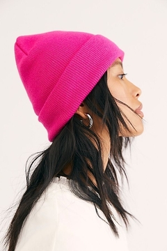 Gorro de Lana unisex -Fucsia- - Caobamakeup