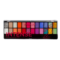 Paleta De Sombras Intense + glitter Pink 21