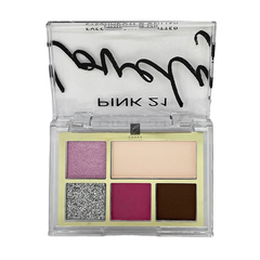 Paleta De Sombras Para Ojos + Glitter Lovely Pink 21 - tienda online