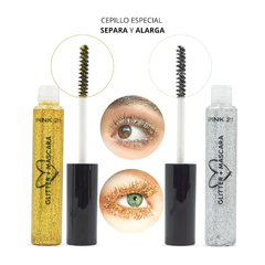 MASCARA GLITTER PINK 21 LIQUIDACIÓN - comprar online