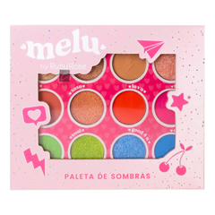 Paleta De Sombras Matte Metalicas Melu By Ruby Rose