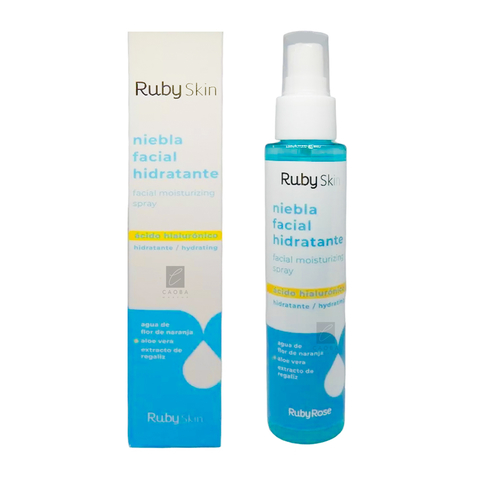 Espuma limpiadora desmaquillante facial con ácido hialurónico Ruby