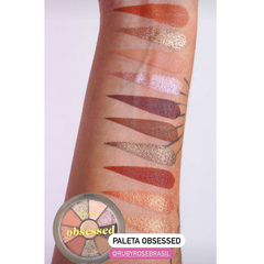 Paleta De 10 Sombras Obsessed Ruby Rose - comprar online