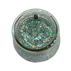 Frasco Grande Party Glitter En Gel -Plateado Holográfico- - Caobamakeup