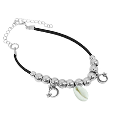 PULSERA NEGRA CON DIJES