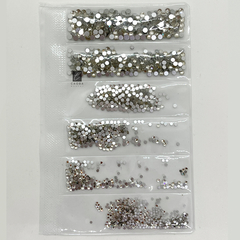 Strass piedritas cristal para rostro, cuerpo o uñas