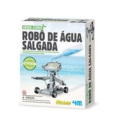 Robô Movido à Água Salgada, Energia Alternativa, Brinquedo Educativo - comprar online