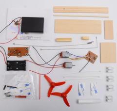 Kit DIY Controle Remoto, Avião e Navio, Experiência Científica Sustentável na internet