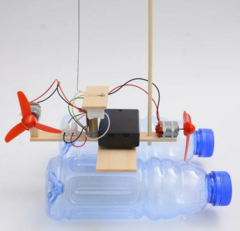 Kit DIY Controle Remoto, Avião e Navio, Experiência Científica Sustentável - comprar online