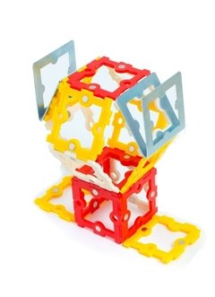 Bloco de Montagem Magnetizado STEM - Tekton 86 pcs - Robótica Toys | Brinquedos Educativos