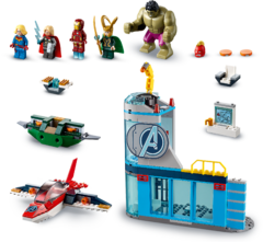 Kit Lego Super Heróis Vingadores - A Ira de Loki 76152 - Robótica Toys | Brinquedos Educativos