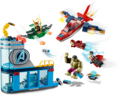 Kit Lego Super Heróis Vingadores - A Ira de Loki 76152 - comprar online
