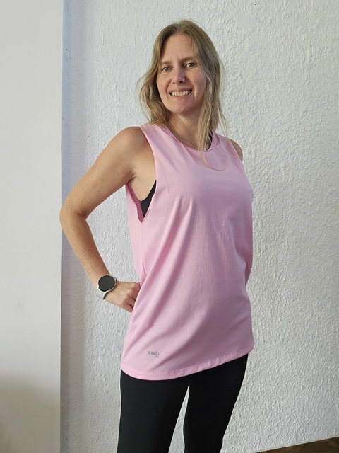 Musculosa "Jade Basic" Rosa- SIN GENERO