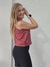 Remera "Olivia Basic" Bordo - comprar online