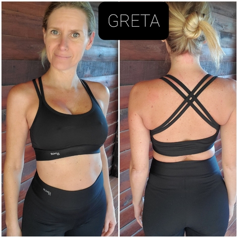 Top Greta "Black" - Negro