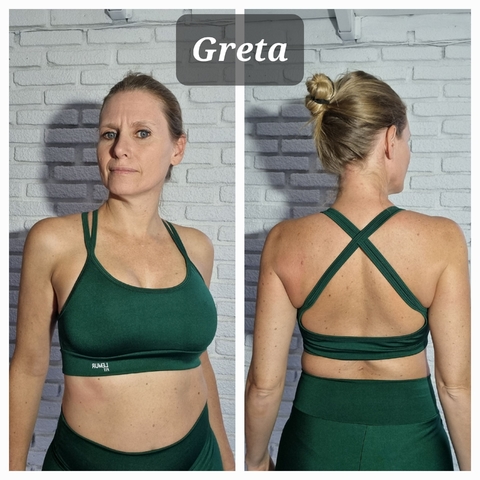 Top Greta "Verde Ingles"