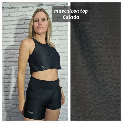 Musculosa Top negra Calada (negro)