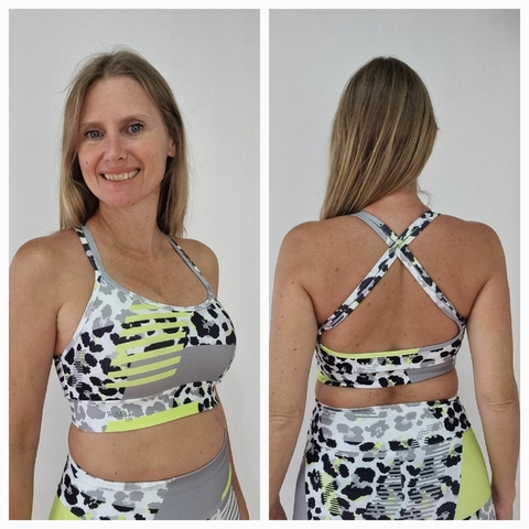 Top Greta "Lima Print"