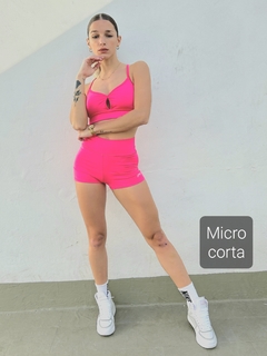 Calza Corta - Micro Corta Chicle Fluo