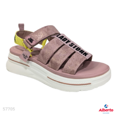 SANDALIAS LADY STORK BRITNEY ROSA - comprar online