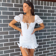 Vestido Branco Bianca Ref 5094