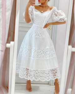 Vestido Branco Dalila Ref 048 na internet