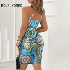 Vestido Curto Estampado DC 1166 - comprar online