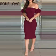 Vestido Midi Ref 2860 - loja online