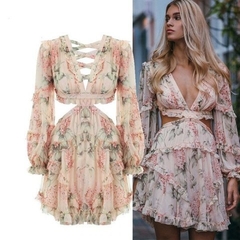Vestido Floral Ref 523 - loja online