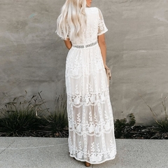 Vestido Boho Maxi Ref 2614 - Divino Charme