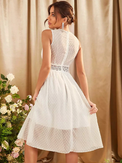 Vestido Branco Kely Ref 0983 - comprar online